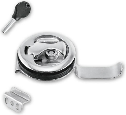 Încuietoare Rotundă Cu Cheie Blocare Interioară Inox 316 60mm