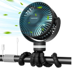 Momcozy Ventilator Birou Negru PF001-BL10BA-A