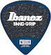 Ibanez Pa16msg-db Sand Grip Deep Blue Πένα Short Teardrop 0.8mm