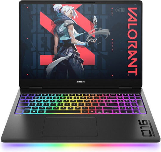 HP Omen 16 16" IPS QHD+ 240Hz (Seria Ryzen AI 300-9 HX 375/16GB/1TB SSD/GeForce RTX 5080/No OS) Umbra neagră (Tastatură Engleză Internațională)