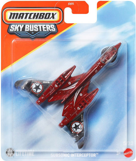 Mattel Sky Busters Matchbox Αεροπλανάκι για 3+ Ετών