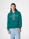 Sweatshirt with Hood Green