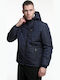 Jacke Bomber Blau