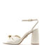 Leather Sandals Beige