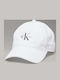 Calvin Klein Unisex Καπέλο Λευκό Λογότυπο Εταιρίας Μπροστά Μέρος Lv04k5027g-yaf Λευκο