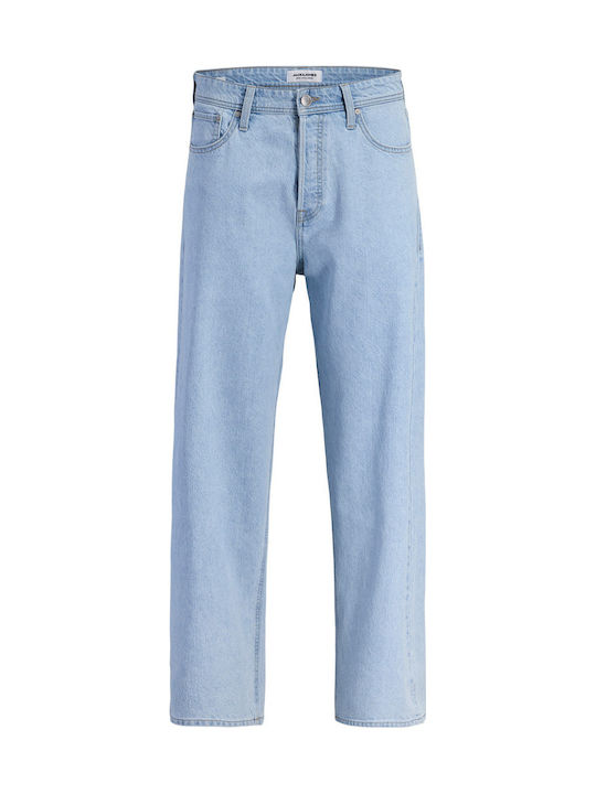Jack & Jones Alex Jeans Pants Loose Baggy Fit Blue Denim