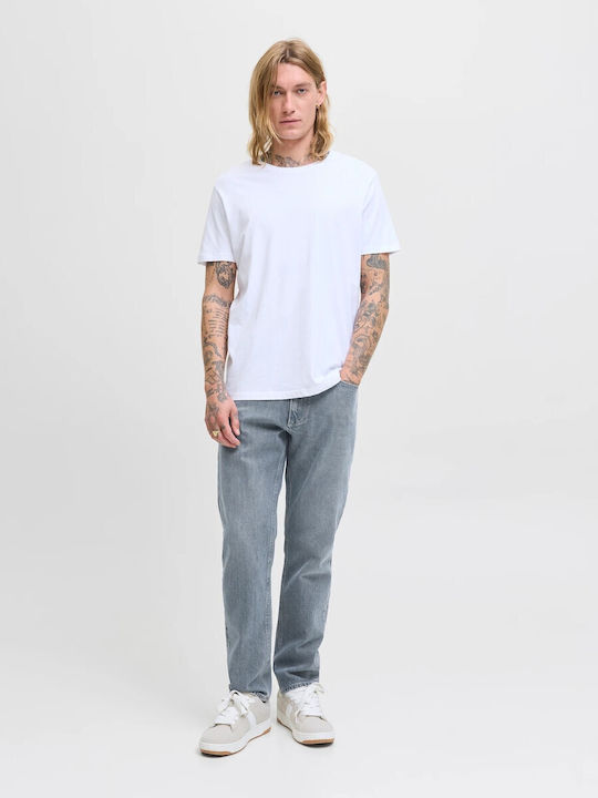 Men's Jeans Pants with Relaxed Tapered Fit Blue Denim