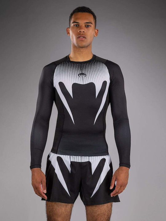Venum Long Sleeve Shirt VENUM-05914-108 for Jiu-Jitsu Black