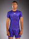 Venum Short Sleeve Shirt VENUM-05915-008 for Jiu-Jitsu Purple