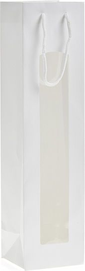 White Candle Bag Window 10x10x40cm Ρτ033-2 Nv-05.00530.0332