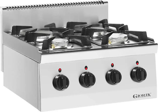 Giorik Gewerblicher Kocher 19kW 60x60x29cm
