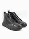 Leather Black Men's Boots
