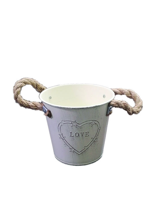 AGC Planter Metal Multicolour 18x15.5cm.