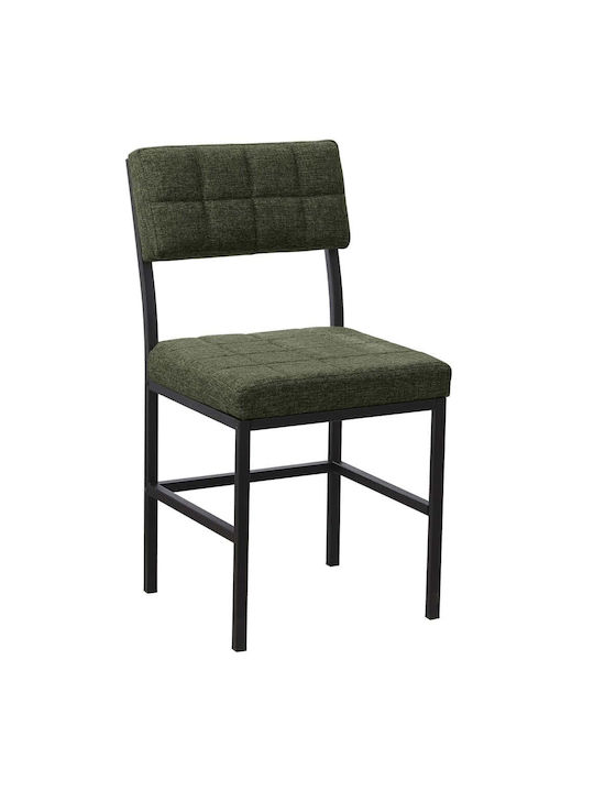 Dubai Καρέκλα Τραπεζαρίας Μεταλλική Green 40x40...
