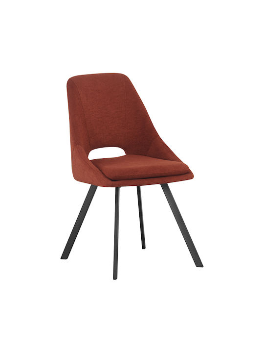 Initiate Dining Room Metallic Chair Terracotta 48x57x85cm