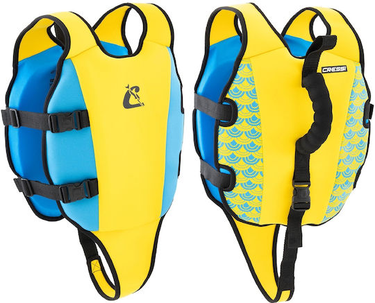Cressi Little Turtle Swim Vest 2-3 Years Yellow Azure