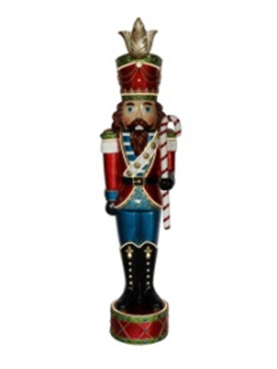 Iliadis Weihnachts-Nussknacker Rot aus Polyresin Höhe 192cm.