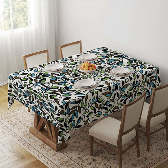 Hermia Tischtuch Multi-green 140x180cm