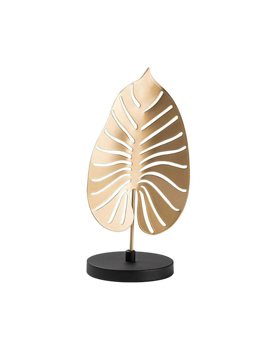 Tischdekoration 565tnl1445 32x16x13cm Gold-Schwarz Metallisch