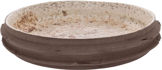 Iliadis Platou Decorativ Ceramică Albă 1buc 37x37x5buc