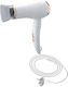 Avizar Wired Hair Dryer 850w Lightweight Hot Air Cold Air White
