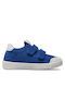 Παιδικά Sneakers High με Σκρατς Μπλε