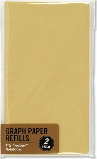 Peter Pauper Press Replacement Notebooks Voyager Notebook 2 Pieces