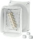 Hensel Surface Mounted Electrical Box Branching Watertight IP66 in Gray Color