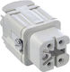 Lapp Connector Insert 4p+pe Female 23a 400v Epic H-a 4 Bs