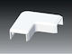 Kopos Lhd 40 X 40mm White Angle Cover 8643