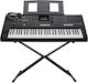 Yamaha Ключова дума PSR-E583 с 61 Клавиши с Поставка и Слушалки Черен