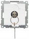 Kontakt-Simon Simon 55 Περιστροφικός Διακόπτης Κλειδιού χωρίς Πλαίσιο
