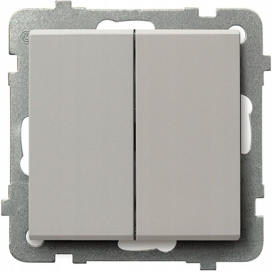 Ospel Sonata Comutator De Perete Electric Dublu ŁP-10R M 82
