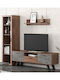 Living Room TV Unit Honey from Solid Wood No 61