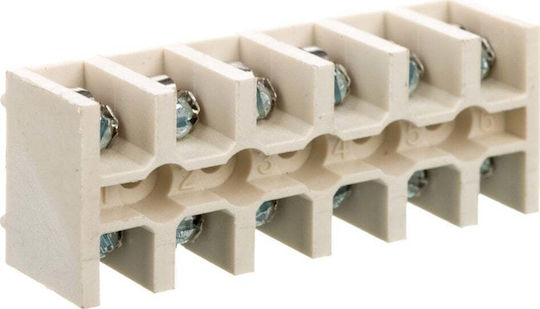 Pokój Lz-b 4.0/6x Weißer Klemmleiste A12-0c52
