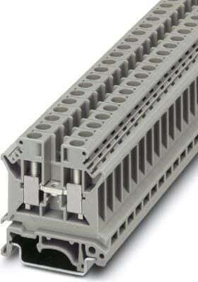 Phoenix Contact 2-wire Terminal Block 0.2-10mm² Gray