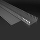 Elettrocanali Comb Cable Tray 120x40
