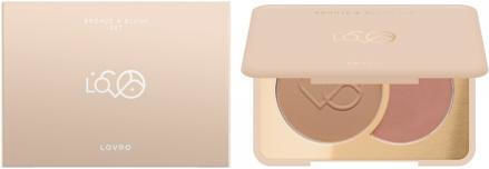 Lovro Bronze & Blush Set Pressed Bronzer Rouge Gesichtskonturierung 5g