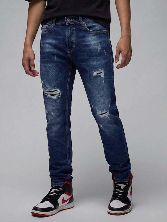 NYC Pantaloni De Blugi Albastru