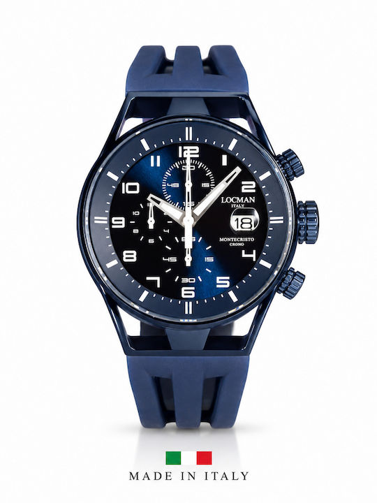 Locman Italy Men's Watch with Rubber Strap