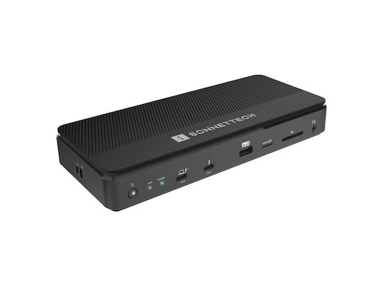Sonnet Echo 13 (with 2TB SSD) Thunderbolt 5 Docking Station με 4K PD Ethernet και σύνδεση 2 Οθονών Μαύρο