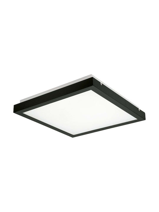 Kanlux Plafonieră de Tavan Neagră cu LED Integrat
