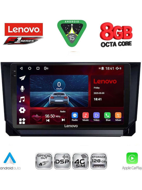 Lenovo Car Audio System for Mazda CX-9 2006-2015 (Bluetooth/USB/WiFi/GPS/Apple-Carplay/Android-Auto) with Touch Screen 10"