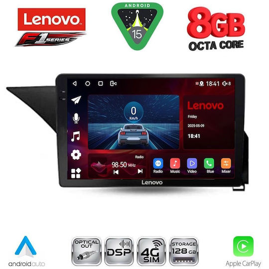 Lenovo Car Audio System for Mercedes-Benz E Class 2012-2014 (Bluetooth/USB/WiFi/GPS/Apple-Carplay/Android-Auto) with Touch Screen 10"