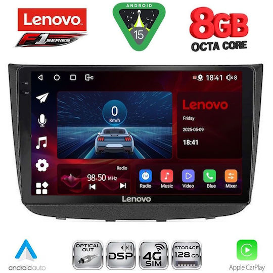 Lenovo Car Audio System for Mercedes-Benz Vito / Viano 2003-2007 (Bluetooth/USB/WiFi/GPS/Apple-Carplay/Android-Auto) with Touch Screen 10"