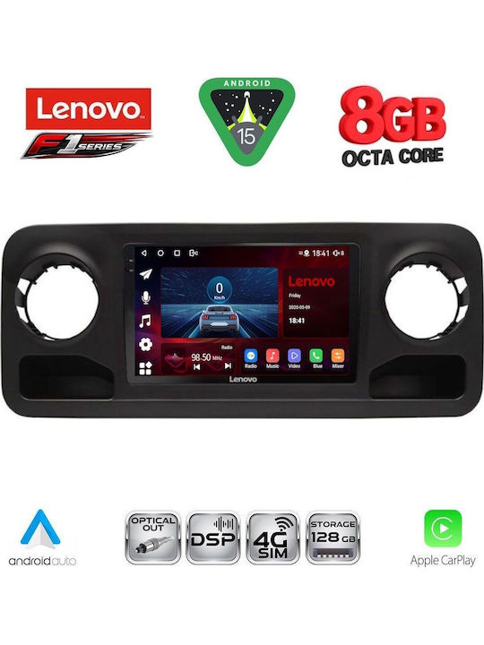 Lenovo Car Audio System for Mercedes-Benz Sprinter 2018 (Bluetooth/USB/WiFi/GPS/Apple-Carplay/Android-Auto) with Touch Screen 10"