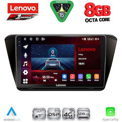 Lenovo Ηχοσύστημα Skoda Superb 2015-2023 με Bluetooth, USB & GPS