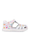 Sandale Tip Pantof Anatomice Albe