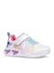 Kids Sneakers Anatomic with Hoop & Loop Closure & Lights White