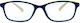 Frog Optical Reading Glasses +2.75 in Navy Blue color
